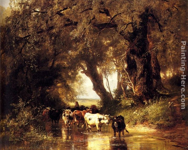Christian Friedrich Mali Cattle Watering